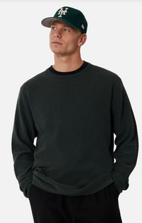 The Washed Aries Knit Dark Pine