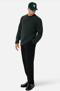 The Washed Aries Knit Dark Pine
