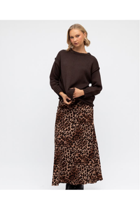 Ava Skirt Leopard