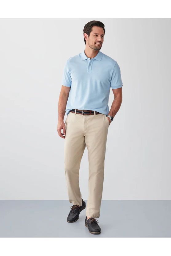 Classic Pique Polo Sky Blue