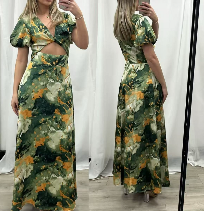 Isla Maxi Dress Green