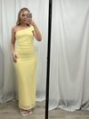 Ava Maxi Dress Lemon