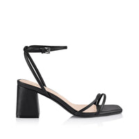 Stevie Block Heels Black