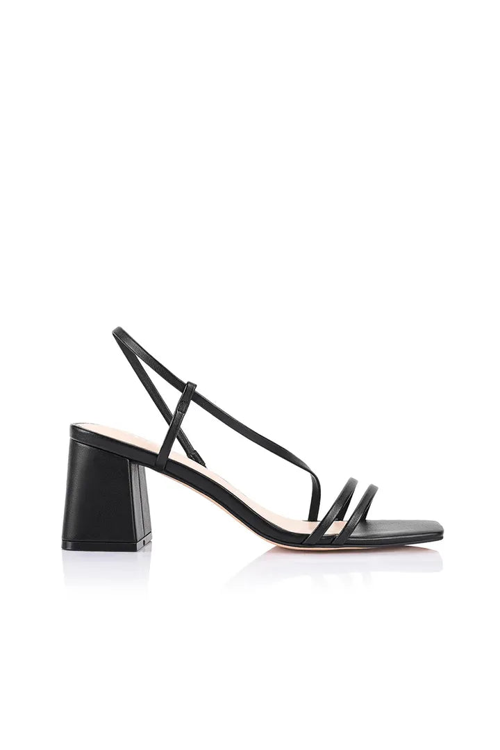 Stormi Block Heels Black