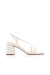 Stormi Block Heels White