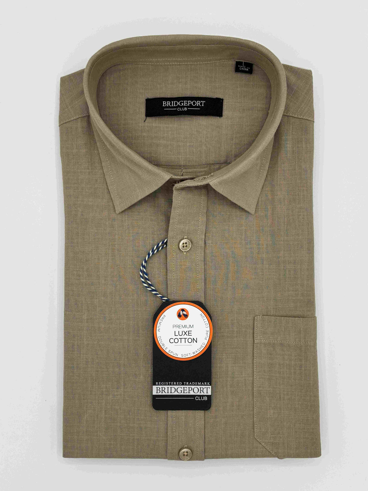 Men's Woven S/S Shirt Sandstone