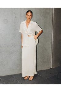 Textured Shirt Ivory