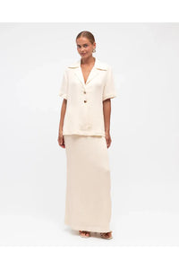 Textured Shirt Ivory