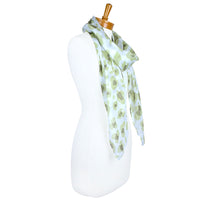 Animal Print Scarf Olive