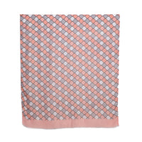 Mosaic Pattern Scarf Pastel Apricot