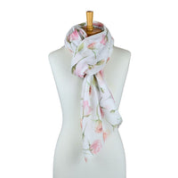 Rose Garden Scarf Pink
