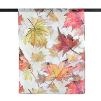 Autumn Maple Leaf Scarf Brown
