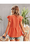 Greta Top Orange