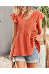 Greta Top Orange