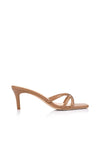 Tarzan Heeled Mules Dark Camel