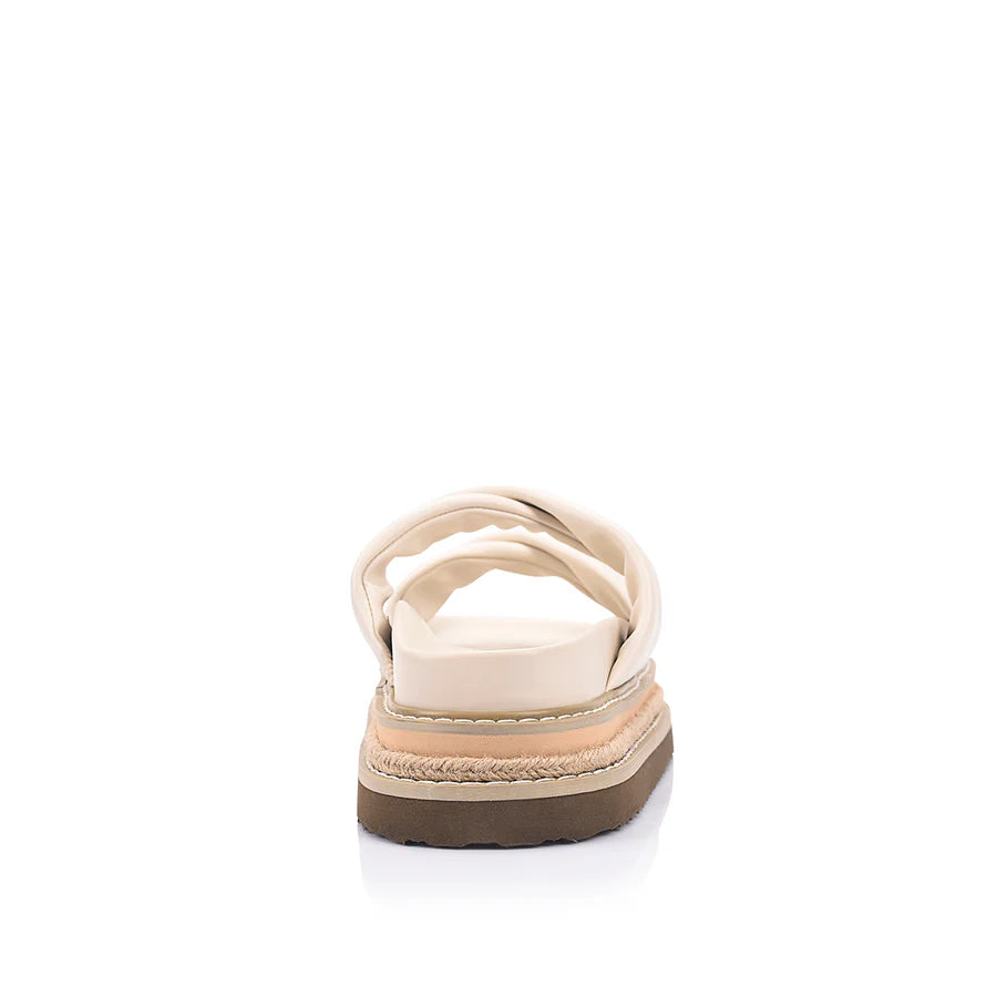 Teagan Flatform Slide Bone