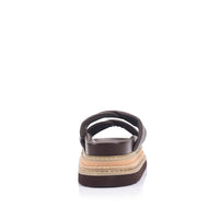 Teagan Flatform Slide Chocolate