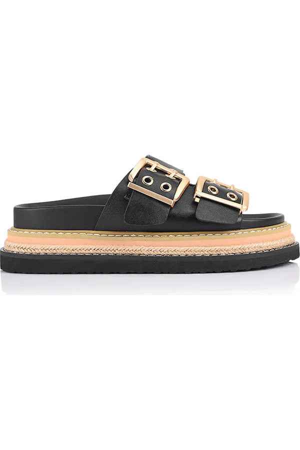Thatcher Platform Slide Black