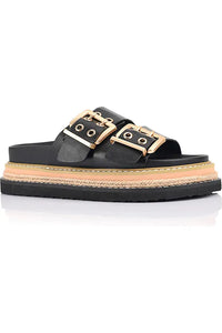 Thatcher Platform Slide Black