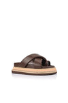 Thelma Flatform Slide Chocolate