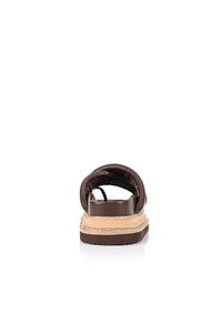 Thelma Flatform Slide Chocolate