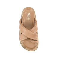 Thelma Flatform Slide Biscuit