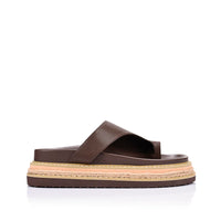 Thor Flatform Thongs Chocolate