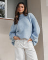 Greta Knit Jumper Blue