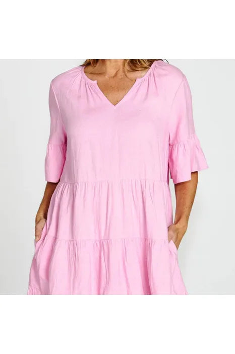 Sally Summer Dress Pink