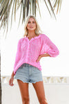 Mandy Pebble Top Pink