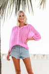 Mandy Pebble Top Pink