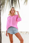 Mandy Pebble Top Pink
