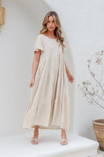 Kara Maxi Dress Natural
