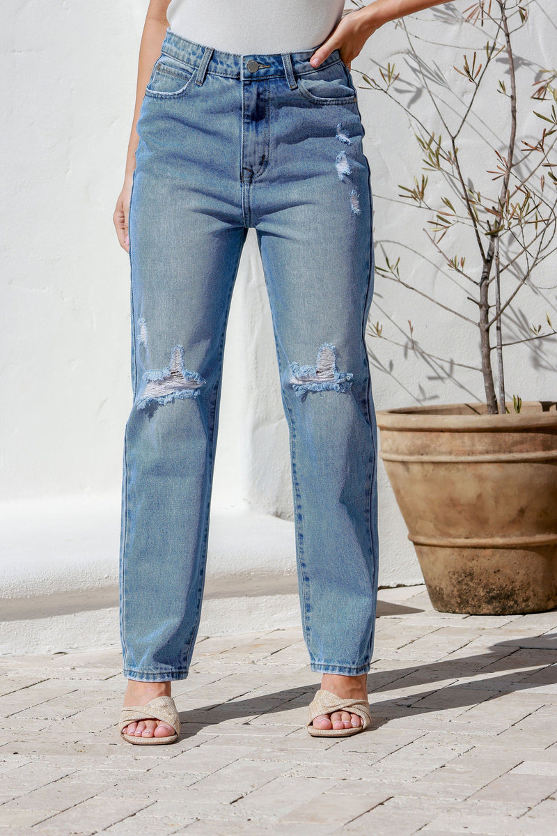 Harlow Mom Jean