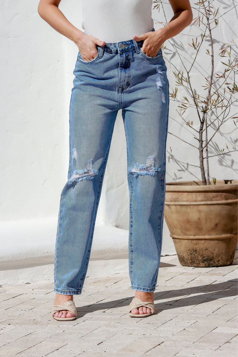 Harlow Mom Jean