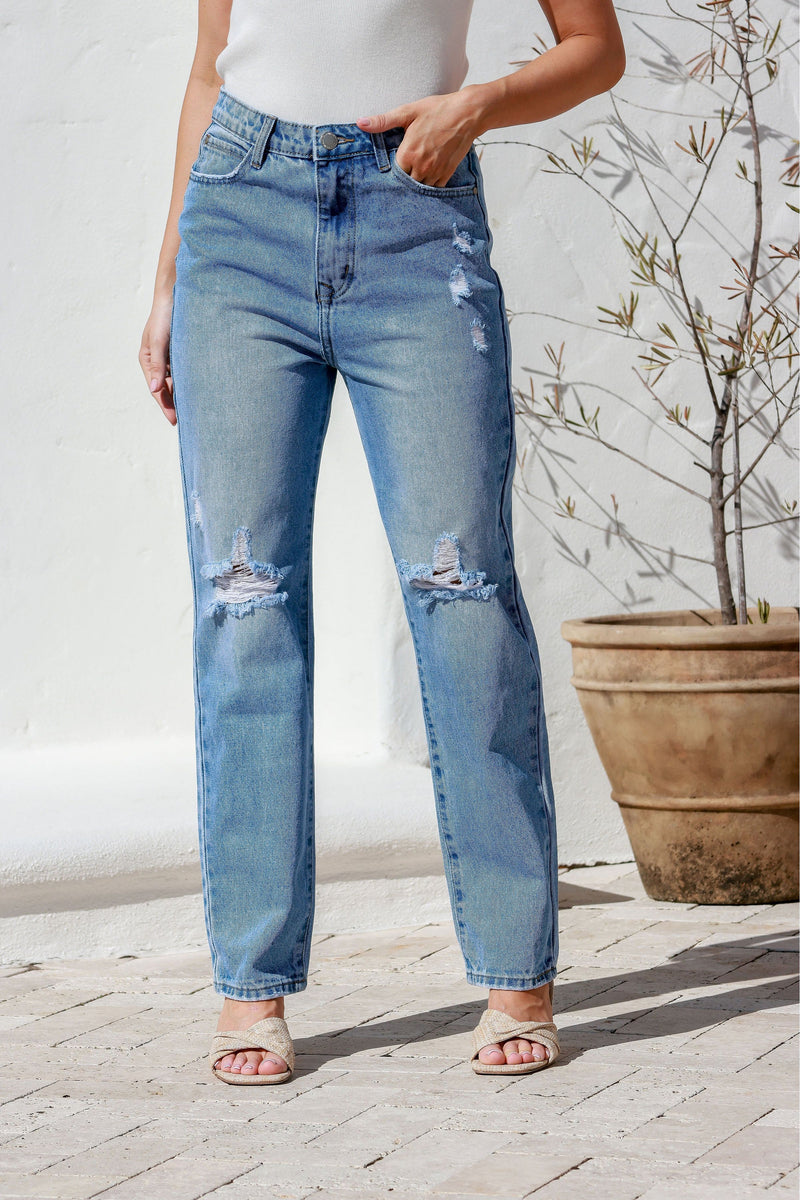 Harlow Mom Jean