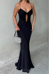 Marl Maxi Dress Black