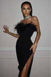 Valentina Midi Dress Black