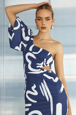 Marloe Yorke Dress Steel