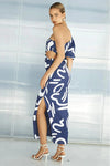 Marloe Yorke Dress Steel