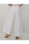 Hattie Wide Pant White