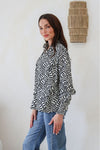 Barcelona Pastel Vine Top Black