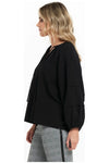 Fleur Blouse Black