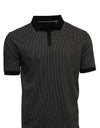 Double Mercerized Polo Black
