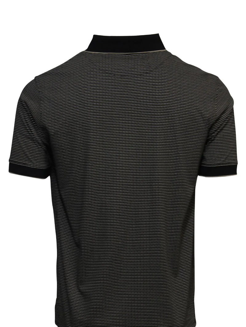 Double Mercerized Polo Black