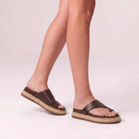 Thor Flatform Thongs Chocolate
