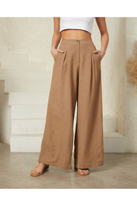 Constance Wide Pant Mocha