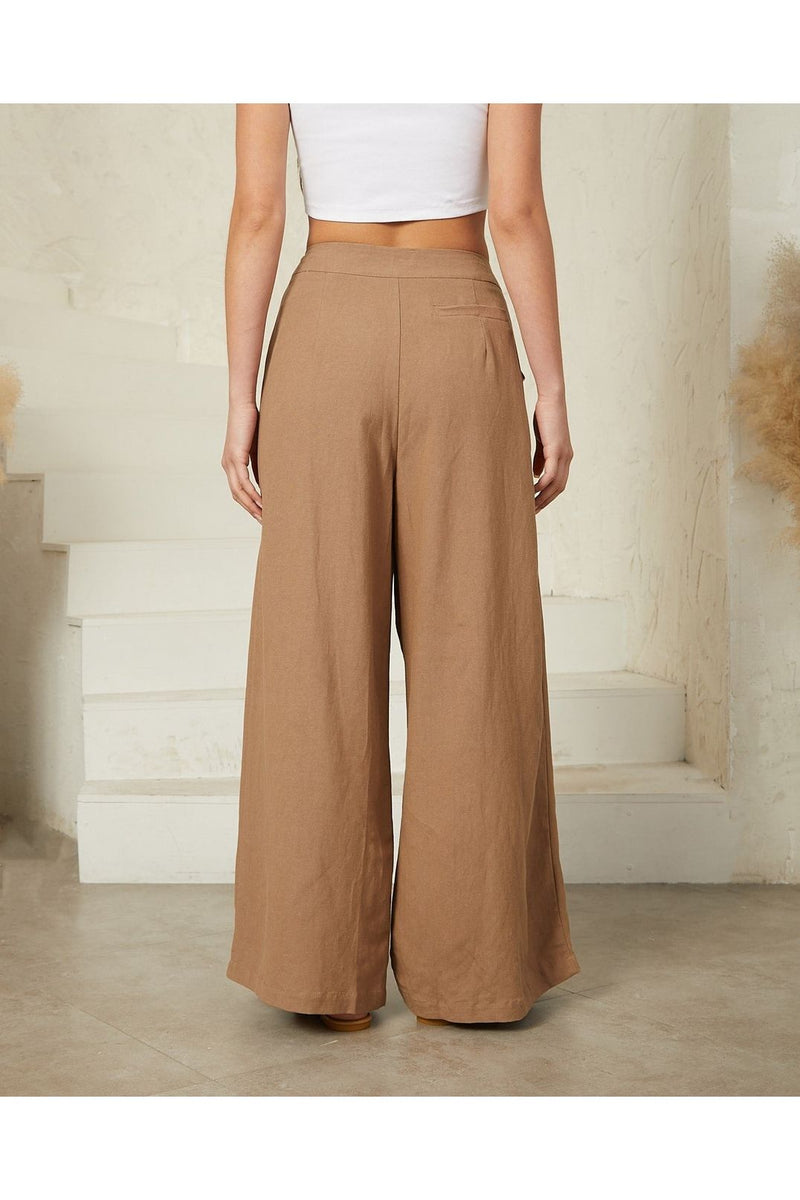 Constance Wide Pant Mocha