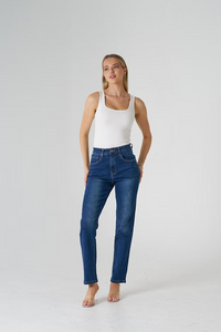 Jaymie Straight Leg Indigo