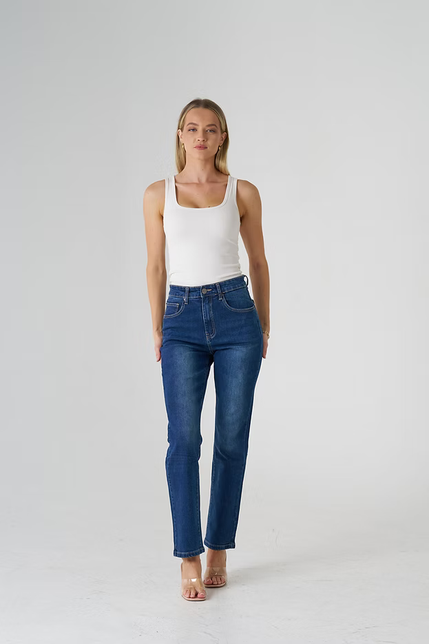 Jaymie Straight Leg Indigo